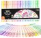 24 Pastel Milky Colors Gel Pen for Black Paper(24 Pack Pastel Tone)